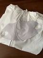 Light grey seamless sun protection face mask with breathable ice silk cooling fabric - Seamless Ice Silk Style / Light Gray