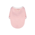 Chaleco rosa de canalé para perros con etiqueta Gummy Bear para Caniche y Schnauzer - S / Rosa