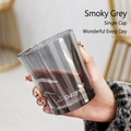 Short Style Smoky Grey Single Cup