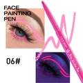 Stylo de maquillage et eye-liner rose vif fluorescent UV avec effet de lumière noire - N°06