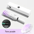 Automatic 24-rib umbrella with taro purple gradient and double fiberglass ribs - Taro Purple (10-Ribs)