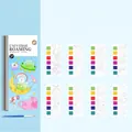 Portable space themed watercolor painting book set with solid pigment and brush - Space Roaming (Includes 1 Brush)