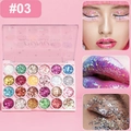 24-color chunky glitter makeup palette #03 with sparkling gel for festive party looks - Style 3