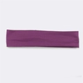 Moisture-wicking purple cotton sports headband for running and outdoor activities - Purplish Red
