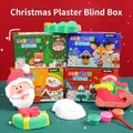 DIY Christmas plaster painting blind box kit with Santa and reindeer crafts for kids - Christmas DIY Plaster Painting Mystery Box 1 Box