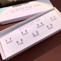 Minimalist 7-pair weekly stud earring gift set with silver beads and crystals in a box - 7 Pairs Silver Beads & Zirconia Set (NS-11031-2)