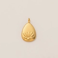 Solid Lotus Pendant