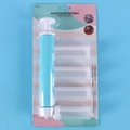 Blue manual cake airbrush with four clear graduated tubes for mousse coloring and baking - Blue Manual Airbrush (5-Piece Set)