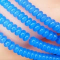 Sky blue translucent abacus glass beads on hand for jewelry making and diy crafts - 5*8mm Approx 75pcs per strand / Light Blue Jade