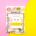 Ghost-shaped yellow and white makeup sponge in cute cartoon packaging - Cartoon Bag / Yellow