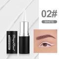 Crayon eye-liner gel blanc mat pour un maquillage professionnel et une définition précise - N°2 3g / Blanc