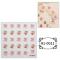 5D soft gel nail sticker cute star rainbow diy decorative sticker self-adhesive sheet sku - Cartoon Sticker (RJ-0011) / 60X60mm