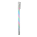 Rainbow gel pen featuring a transparent barrel with a three-color spiral ink core - Pastel Style - Pink+Blue+Green