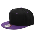 M (56-58cm) Black Top Purple Brim