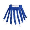 Blauwe hittevrije krultang met acht rollers en elastische hoofdband voor haarstyling - Klein Blauw