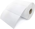 Phomemo thermal label roll in pure white for shipping and professional logistics use - 4*2 Inch-750pcs (Roll) / White
