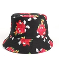 Détail du chapeau bob réversible avec motif de dessin animé de fruit du dragon vibrant - Fruit