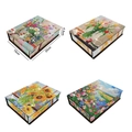 DIY diamond painting storage box with floral patterns measuring 20cm x 15cm x 4.5cm - Floral Styles (10)