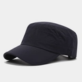 Cappello cadet blu scuro impermeabile ad asciugatura rapida per uomo e donna protezione - Regolabile / Blu navy
