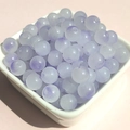 8mm lavender and translucent white gradient glass beads for DIY jewelry making - 8mm / A11# Cold Purple (8MM)