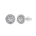 Round Halo Silver (DY1D0085-S-W-WH)