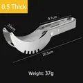 0.5mm thickness stainless steel watermelon slicer and fruit cutter tool weighing 37g - Stainless Steel Watermelon Slicer