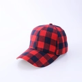 One Size Full Red Black Buffalo Plaid