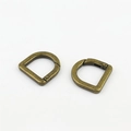 Antique bronze D-ring spring clasp connector for bags and handbags with 20mm inner width - Inner Diameter 20mm / Bronze