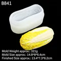 Chinese cabbage silicone mold for realistic mousse cake and handmade soap making - Chinese Cabbage B841