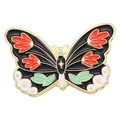 Star Red Floral Butterfly (XZ6954)