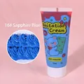 50ml sapphire blue imitation cream glue for DIY craft and phone case decoration - 50g + 1 Nozzle / 16# Sapphire Blue