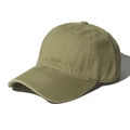 Vintage washed olive green cotton baseball cap with adjustable strap for men and women - Adjustable / Khaki