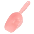 Pink multipurpose plastic food scoop with hanging hole for pets and dry food storage - Pink 1