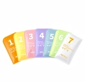 Portable compressed card raincoat set in seven bright colors for outdoor travel - Adult / Mixed Colors