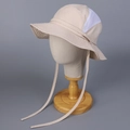 Cappello da sole beige ad asciugatura rapida con rete traspirante e cinturino outdoor - M(56-58cm) / Beige