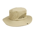 Quick-dry hiking hat with breathable mesh and adjustable drawstring for sun protection - One Size(58cm) / Beige