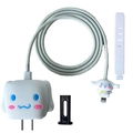 Cinnamoroll 3D silicone charger protector kit with cable winding rope and accessories - Cinnamoroll / Five-Piece Set