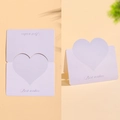Lavender pop-up greeting card with heart design and Best wishes text for jewelry gifts - Light Purple Heart Greeting Card