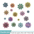 Colorful mandala flower and butterfly wall stickers set with multi-color geometric patterns - Medium / Colorful