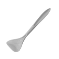 White 3-in-1 silicone pet food can spoon with modern asymmetric triangular design - Grey Spoon