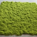 Artificial moss turf with fluffy green silk texture for landscape and bonsai decor - 1m x 1m / Apple Green