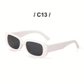 White Frame Gray Lens
