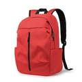 Vibrant red large-capacity commuter backpack with waterproof fabric and breathable straps - 6043 Watermelon Red