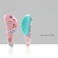 Pink heart-themed anti-tangle hairbrush with transparent shaker and colorful beads - Small Pink Cupid Love
