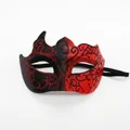 Horn Painted Black Red