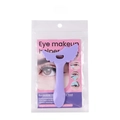 Silicone eyeliner stencil purple makeup helper multi-functional eye tool for beauty. - Purple