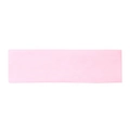 Elastic light pink yoga headband made of breathable and high-stretch knit cotton fabric - Light Pale Pink