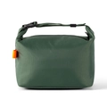Army green insulated lunch bag made of ripstop nylon with adjustable buckle handle - Army Green