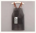 Black Semi-transparent Top And Bottom Pockets