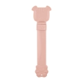 Pink cartoon pig-shaped safety lock for cabinets with adjustable strap for baby proofing - Dog Head Pink